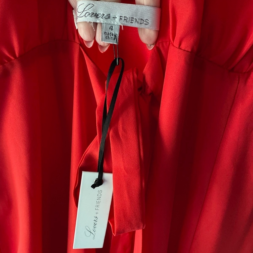 Lovers and friends red dress